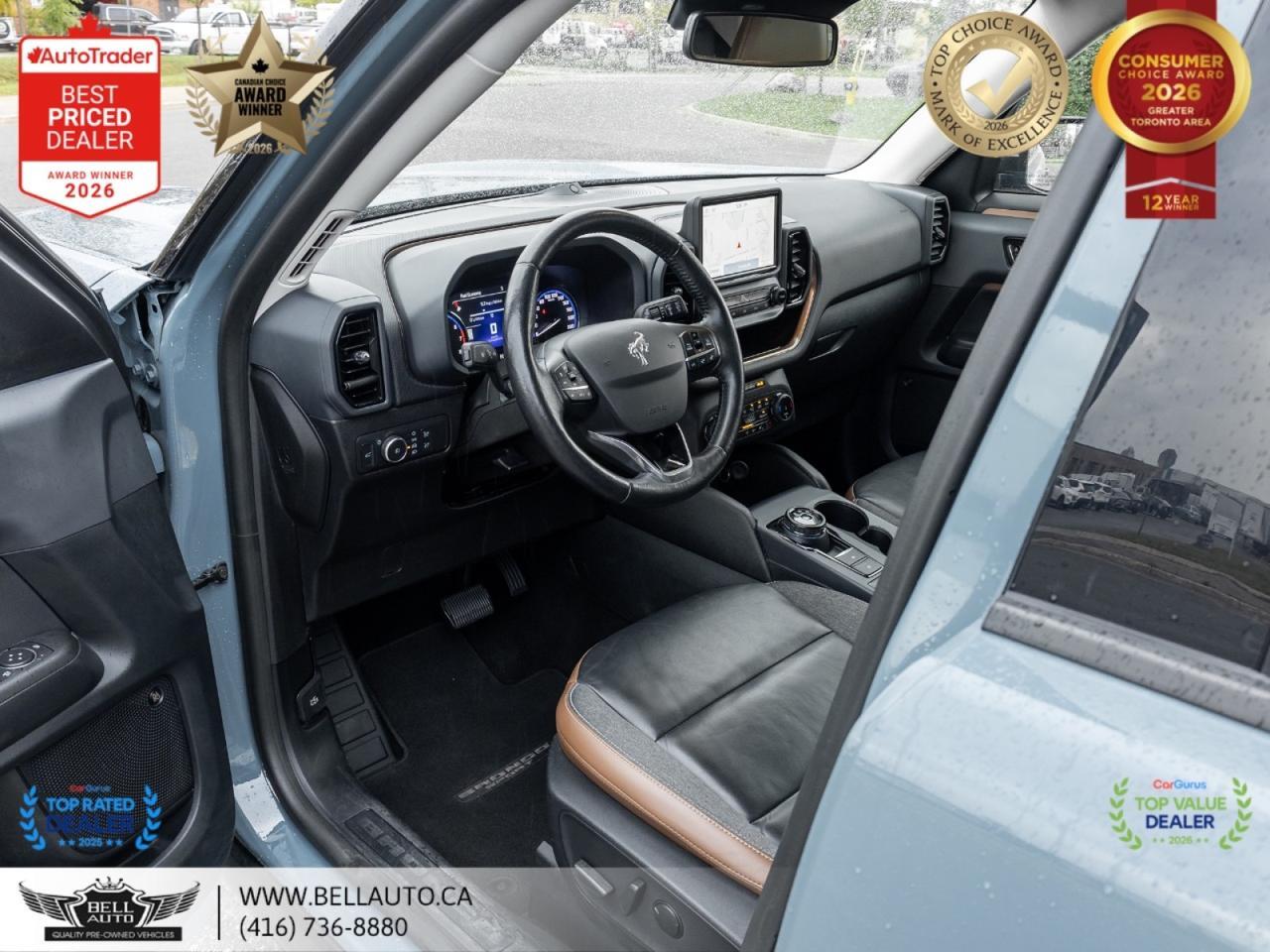 2022 Ford Bronco Sport Outer Banks | NAVI | B.CAM | SUNROOF | B&O | WRLSCHRGR | NOACCIDENT Toronto ON