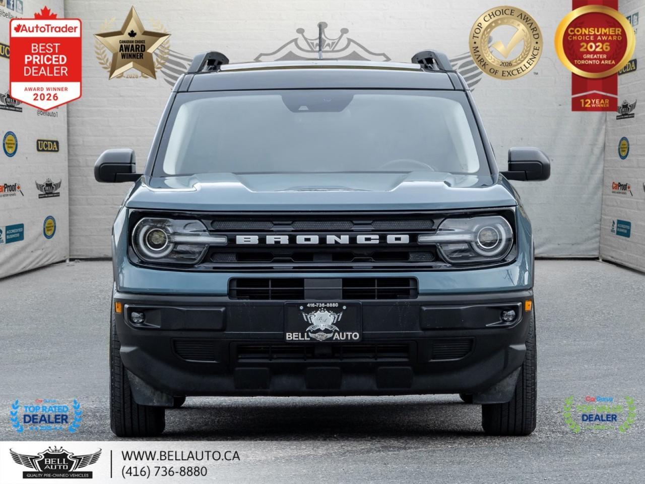 2022 Ford Bronco Sport Outer Banks | NAVI | B.CAM | SUNROOF | B&O | WRLSCHRGR | NOACCIDENT Toronto ON