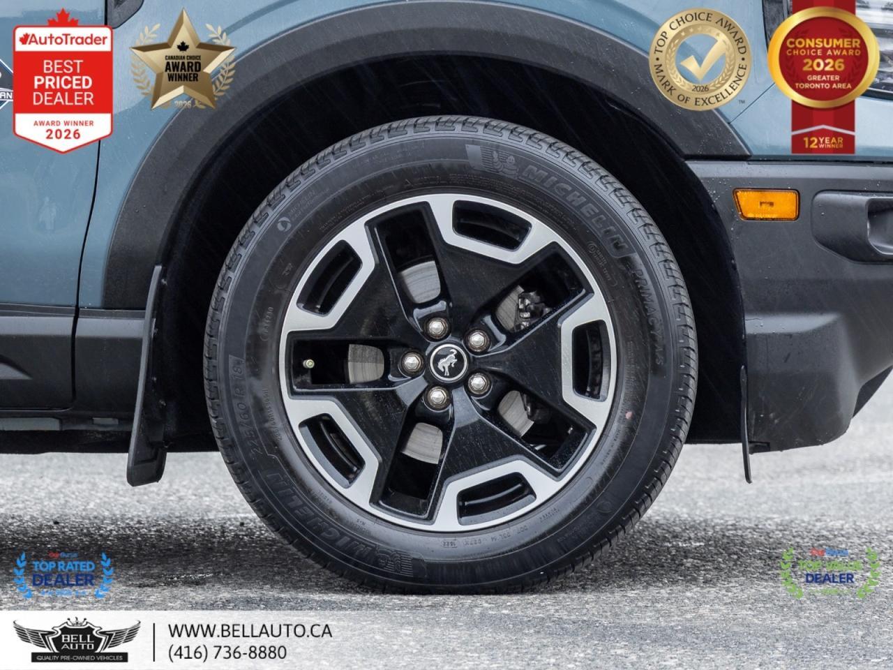 2022 Ford Bronco Sport Outer Banks | NAVI | B.CAM | SUNROOF | B&O | WRLSCHRGR | NOACCIDENT Toronto ON