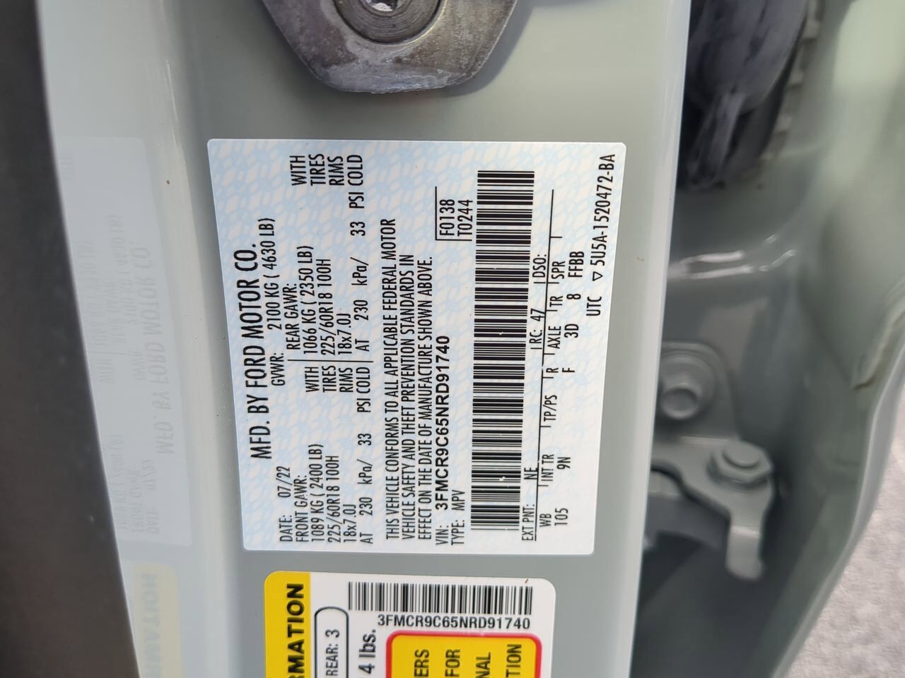 2022 Ford Bronco Sport Outer Banks Winder GA