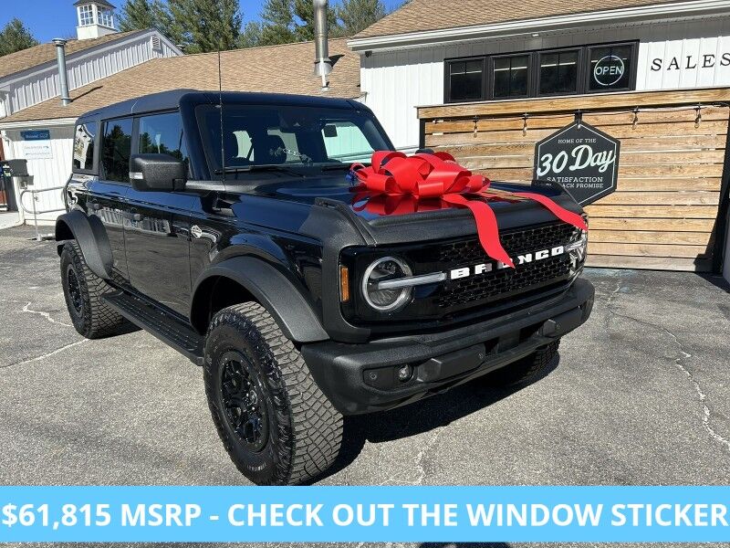 2022 Ford Bronco Wildtrak - LOADED - HARD TOP - $61,815 MSRP