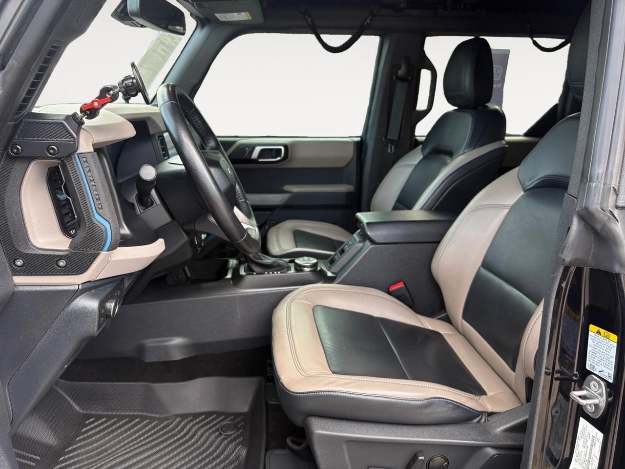 2022 Ford Bronco Wildtrak ADVANCED 4X4, LIFTED, NAVIGATION, RUNNING BOARDS, 360 BACKUP CAMERA, REMOTE START, PRE-COLLISION ALERT, TOW PACKAGE, HEATED STEERING WHEEL & SEATS, CLEAN CARFAX, UNLEASH THE WILD, DRIVE THIS BRONCO!