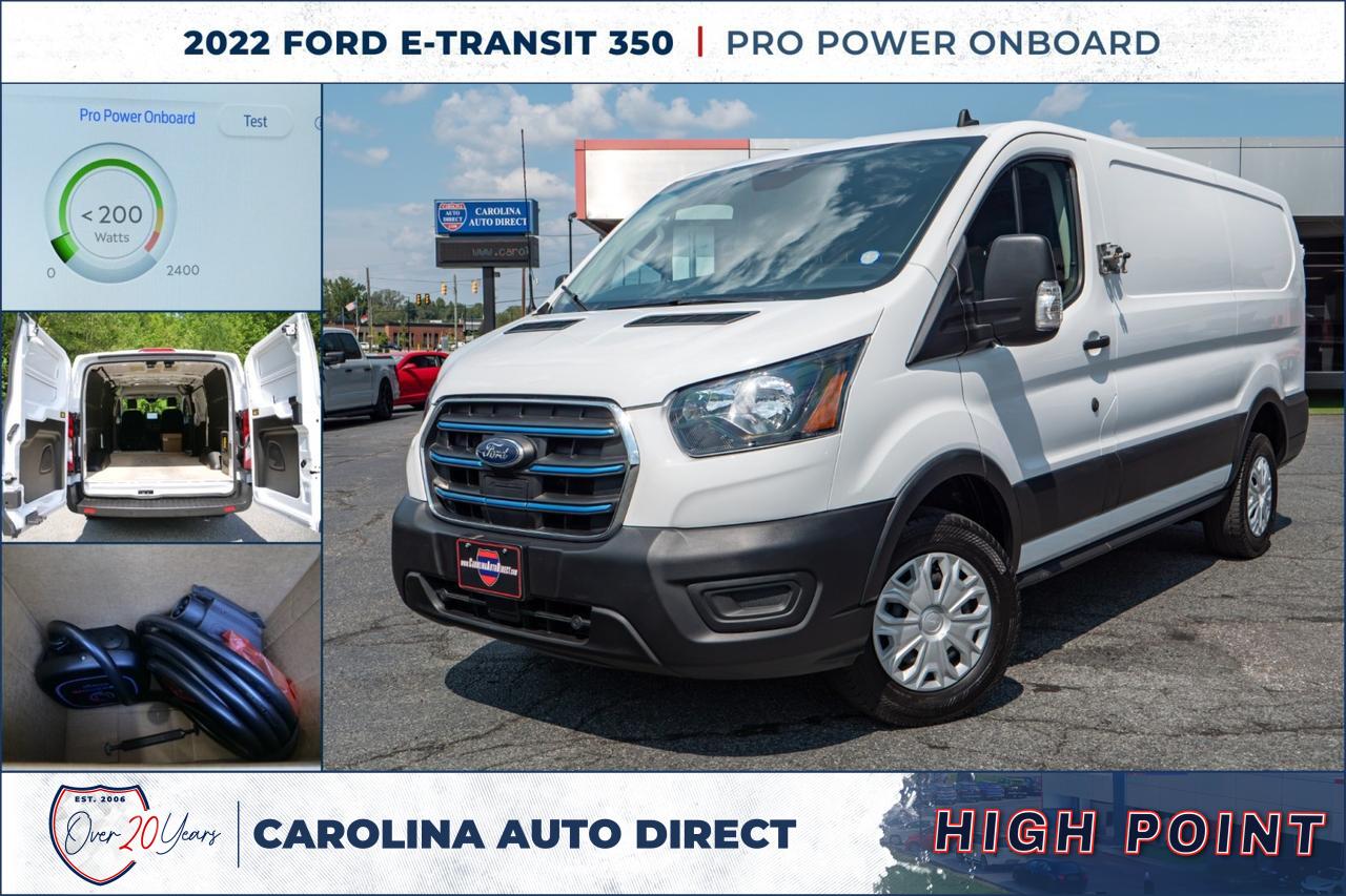 2022 Ford E-Transit 350 / Cargo Van / Pro Power Onboard