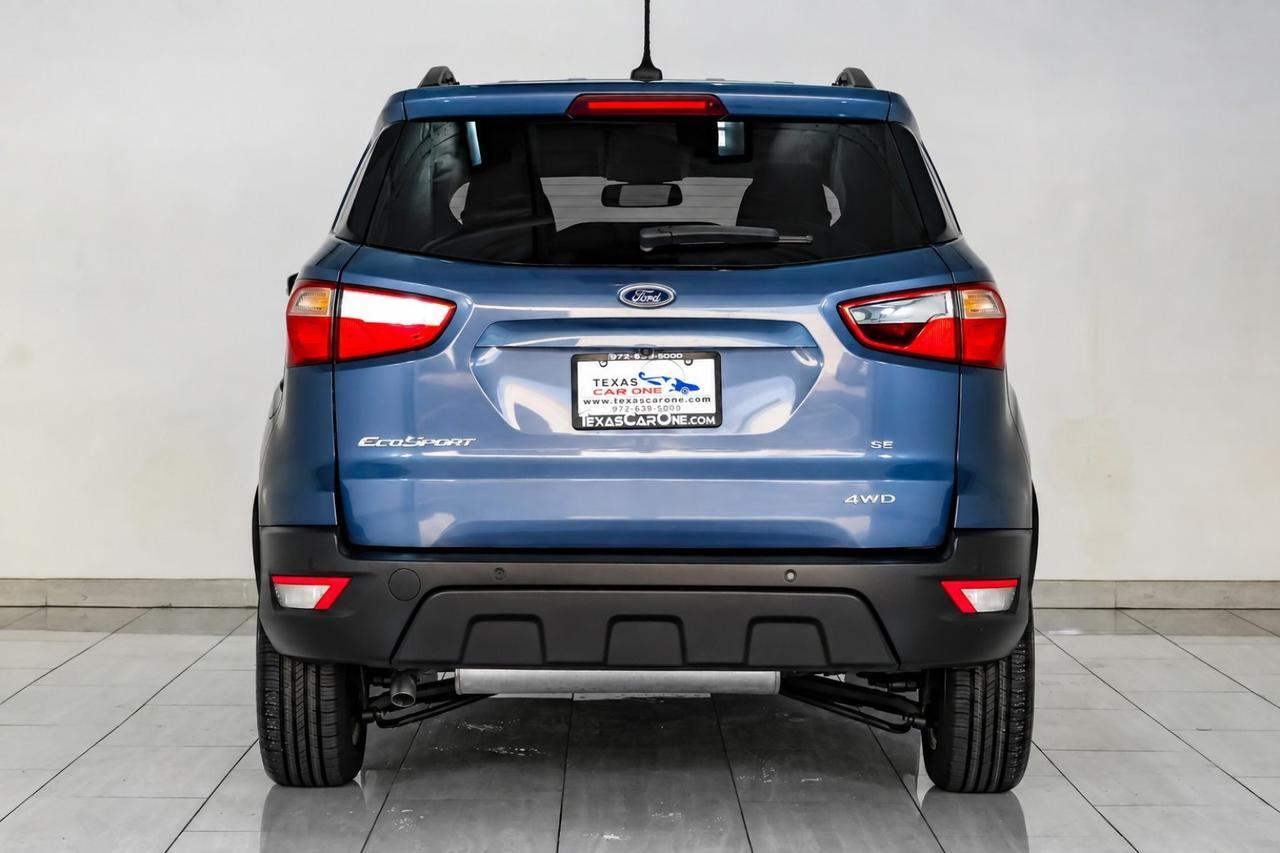 2022 Ford EcoSport SE 4WD BLIND SPOT ASSIST NAVIGATION SUNROOF HEATED SEATS REAR CAMERA KEYLESS START Carrollton TX