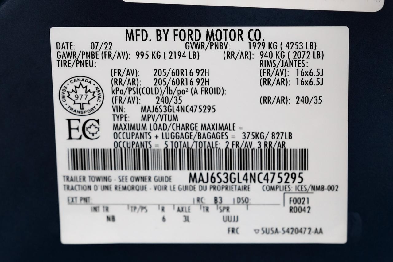 2022 Ford EcoSport SE 4WD BLIND SPOT ASSIST NAVIGATION SUNROOF HEATED SEATS REAR CAMERA KEYLESS START Carrollton TX