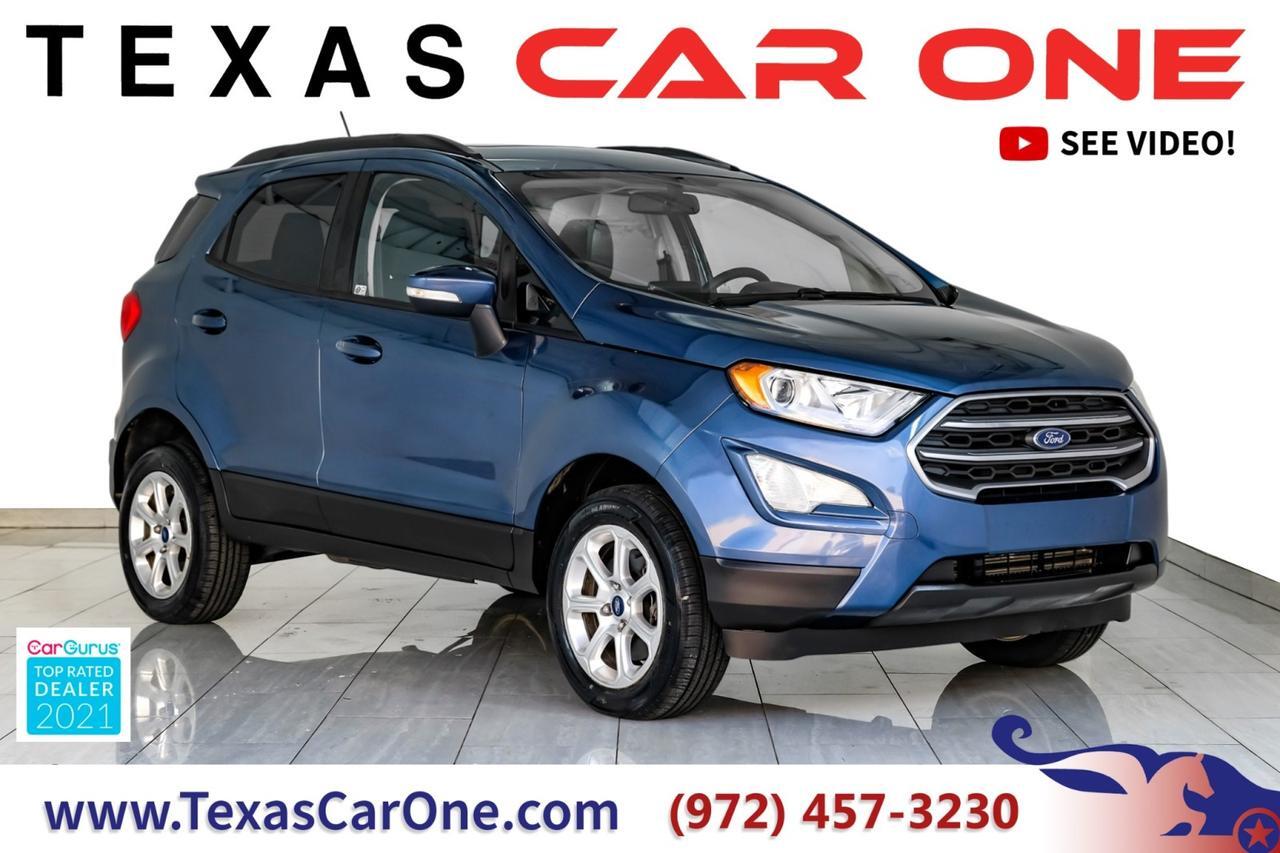 2022 Ford EcoSport SE 4WD BLIND SPOT ASSIST NAVIGATION SUNROOF HEATED SEATS REAR CAMERA KEYLESS START