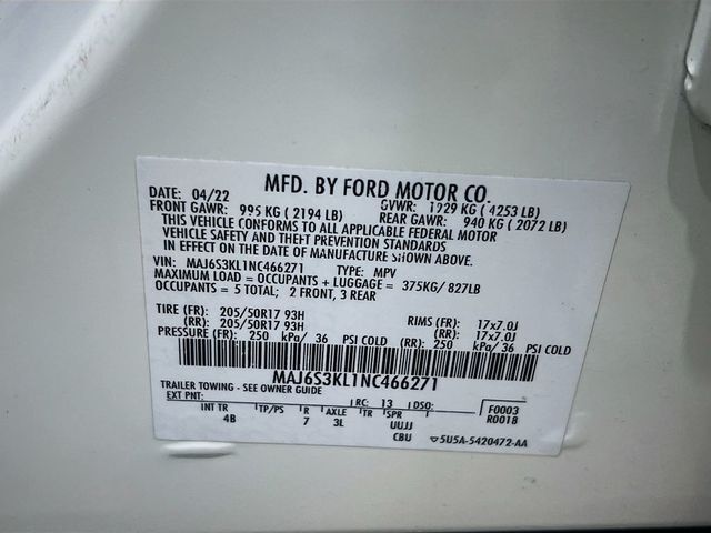 2022 Ford EcoSport Titanium Raleigh NC