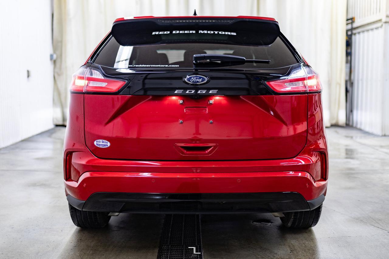 2022 Ford Edge AWD ST-Line Leather Roof Nav BCam Red Deer AB
