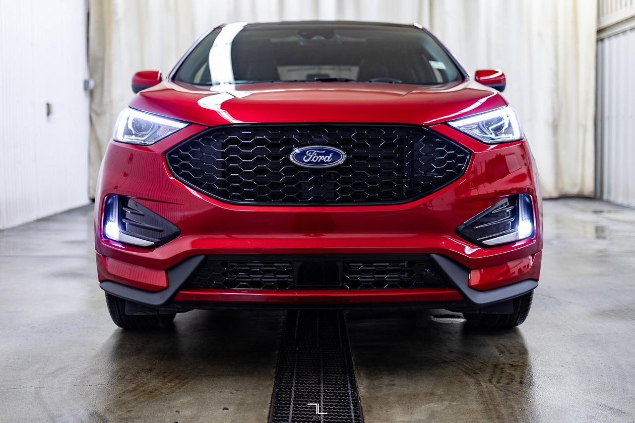 2022 Ford Edge AWD ST-Line Leather Roof Nav BCam Red Deer AB