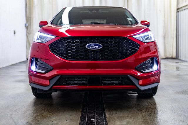2022 Ford Edge AWD ST-Line Leather Roof Nav BCam Red Deer AB