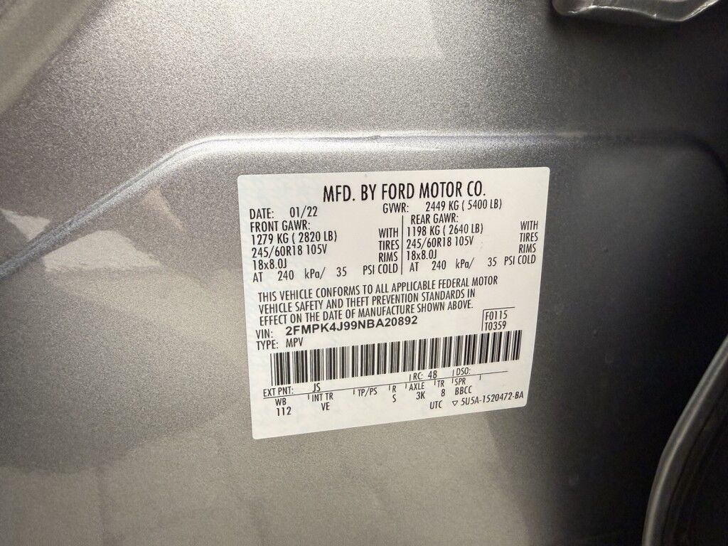 2022 Ford Edge SEL AWD w/Co-Pilot 360+ Maumee OH