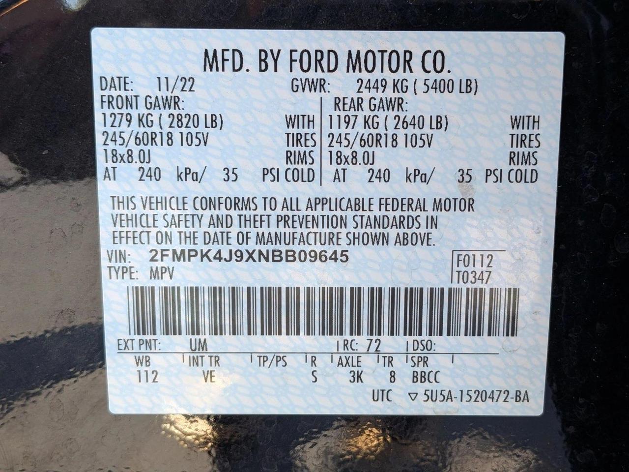 2022 Ford Edge SEL Roseville CA