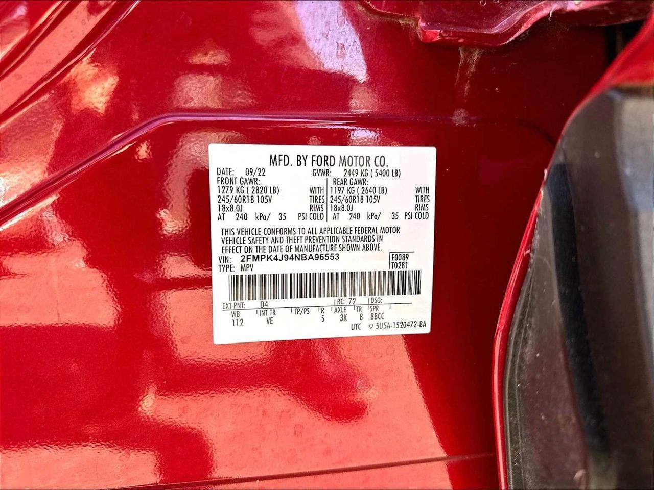 2022 Ford Edge SEL Roseville CA