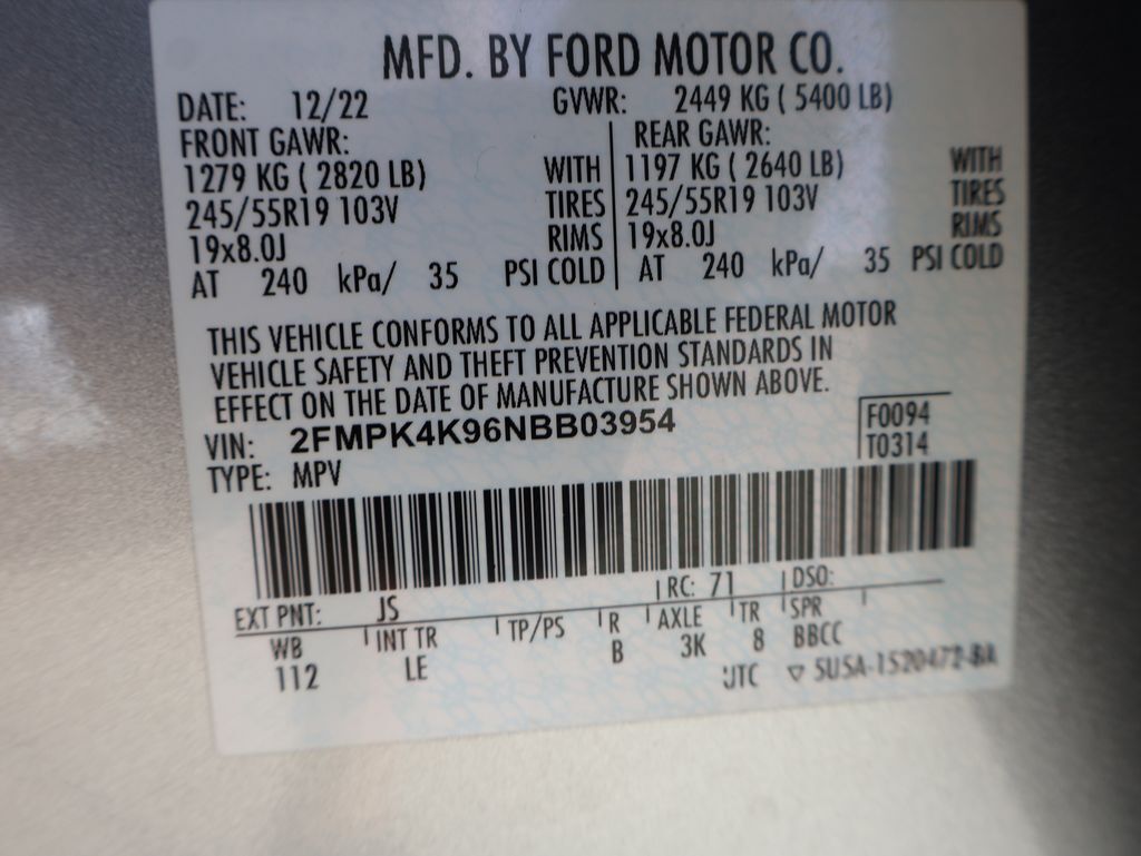 2022 Ford Edge Titanium San Clemente CA