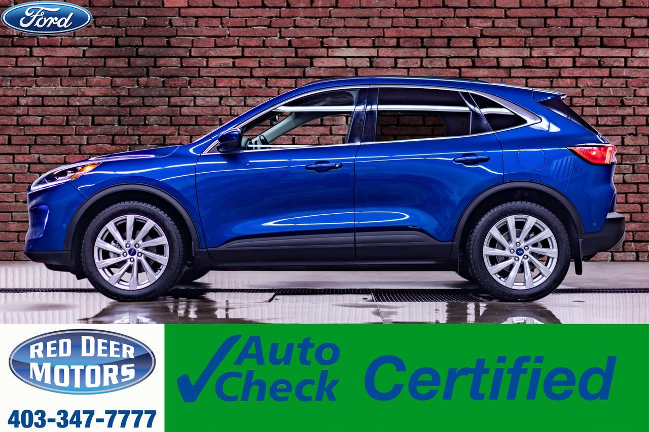 2022 Ford Escape AWD Titanium Leather Roof Nav BCam