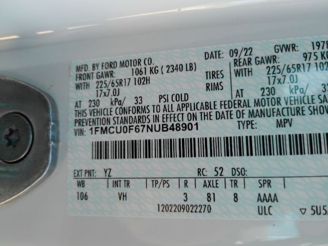 2022 Ford Escape S Plano TX