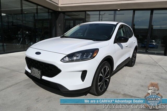 2022 Ford Escape SE / AWD / Sport Appearance & Convenience Pkg / Co-Pilot 360 Assist+ / Navigation / Adaptive Cruise / Lane Depart & Blind Spot / Apple CarPlay & Android Auto / Back Up Camera / 31 MPG / 1-Owner Anchorage AK