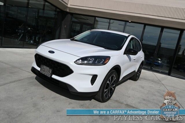 2022 Ford Escape SE / AWD / Sport Appearance & Convenience Pkg / Co-Pilot 360 Assist+ / Navigation / Adaptive Cruise / Lane Depart & Blind Spot / Apple CarPlay & Android Auto / Back Up Camera / 31 MPG / 1-Owner Anchorage AK