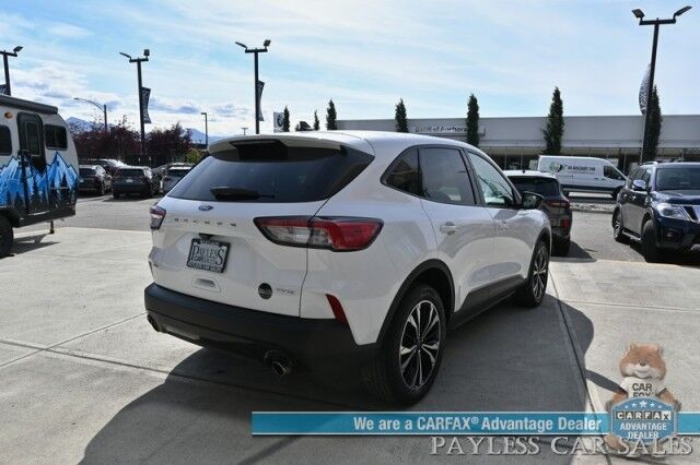 2022 Ford Escape SE / AWD / Sport Appearance & Convenience Pkg / Co-Pilot 360 Assist+ / Navigation / Adaptive Cruise / Lane Depart & Blind Spot / Apple CarPlay & Android Auto / Back Up Camera / 31 MPG / 1-Owner Anchorage AK