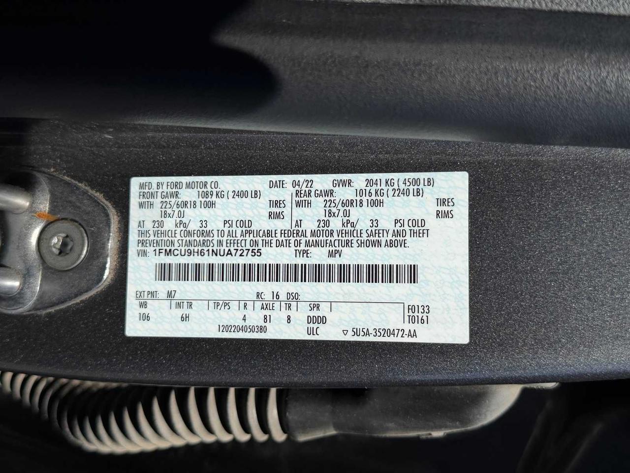 2022 Ford Escape SEL Irving TX