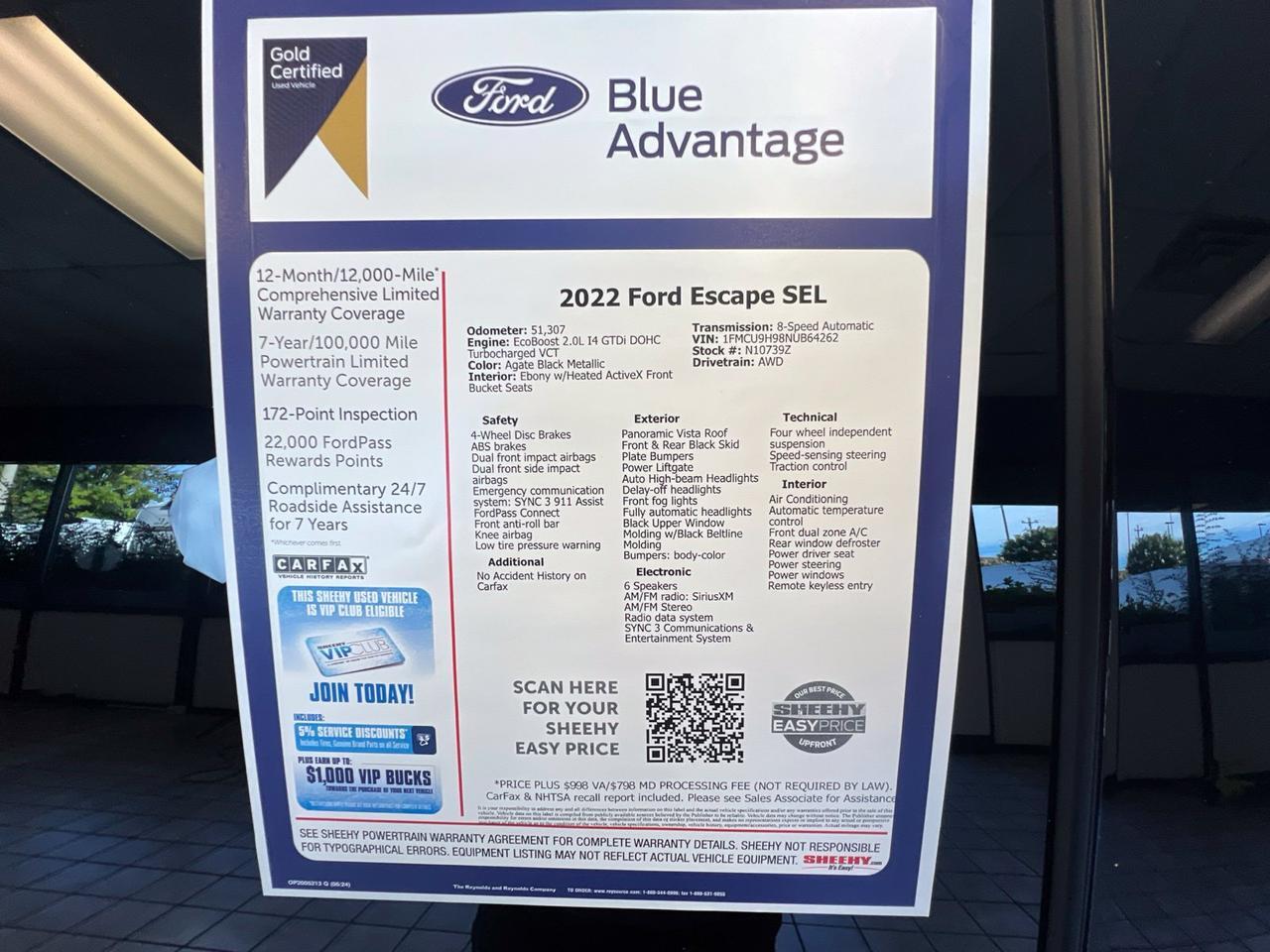 2022 Ford Escape SEL Richmond VA