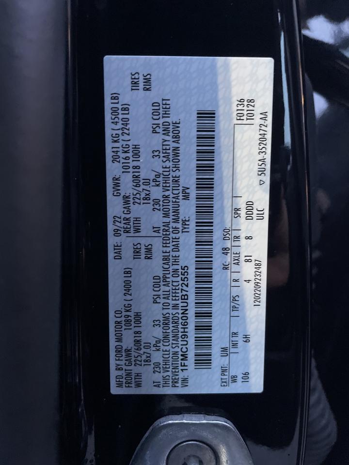 2022 Ford Escape SEL Springfield VA