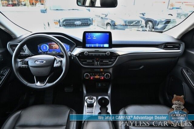 2022 Ford Escape Titanium / AWD / Auto Start / Power & Heated Leather Seats / NAV / Panoramic Sunroof / Adaptive Cruise / Lane Depart & Blind Spot / Apple CarPlay & Android Auto / Back Up Camera / 31 MPG / Only 32k Miles / 1-Owner Anchorage AK 2022 Ford Escape Titanium / AWD / Auto Start / Power & Heated Leather Seats / NAV / Panoramic Sunroof / Adaptive Cruise / Lane Depart & Blind Spot / Apple CarPlay & Android Auto / Back Up Camera / 31 MPG / Only 32k Miles / 1-Owner Anchorage AK