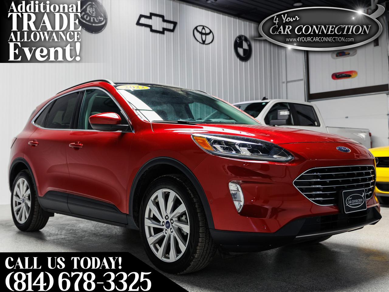 2022 Ford Escape Titanium AWD NAV