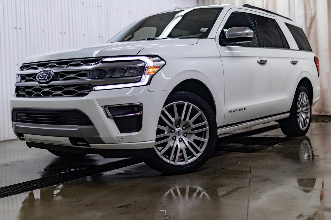 2022 Ford Expedition AWD Platinum Leather Roof Nav BCam Red Deer AB