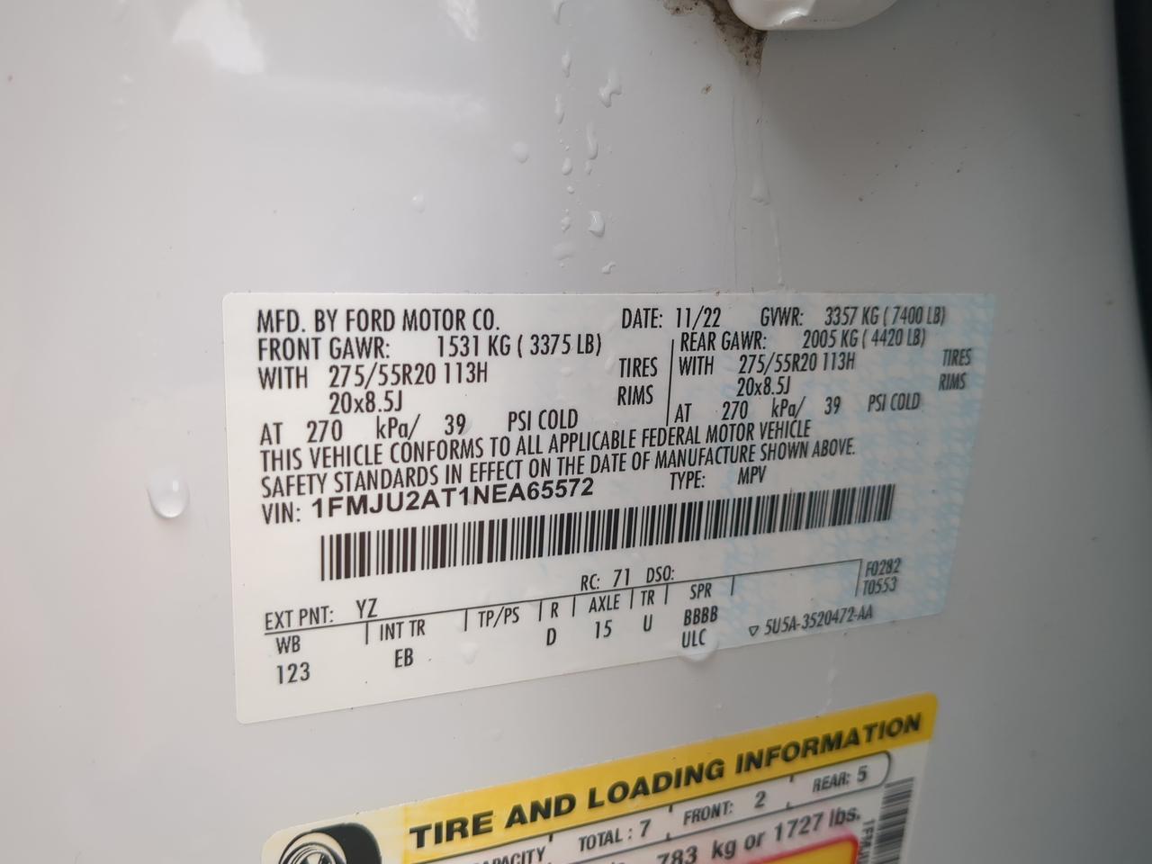 2022 Ford Expedition Limited Winder GA