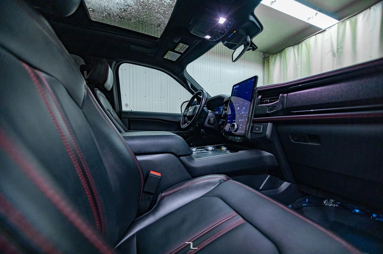 2022 Ford Expedition Max 4x4 Limited Stealth Leather Roof Nav BCam Red Deer AB