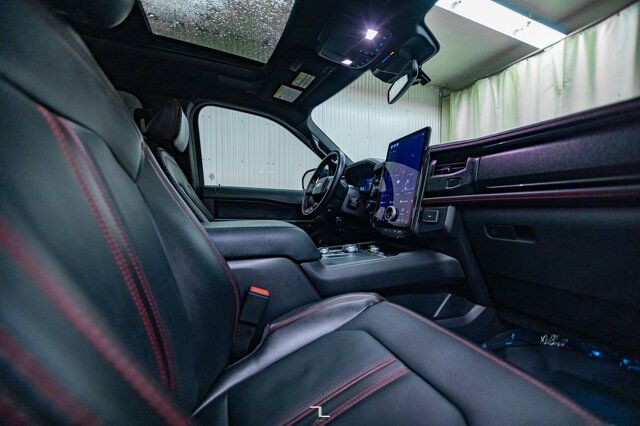 2022 Ford Expedition Max 4x4 Limited Stealth Leather Roof Nav BCam Red Deer AB