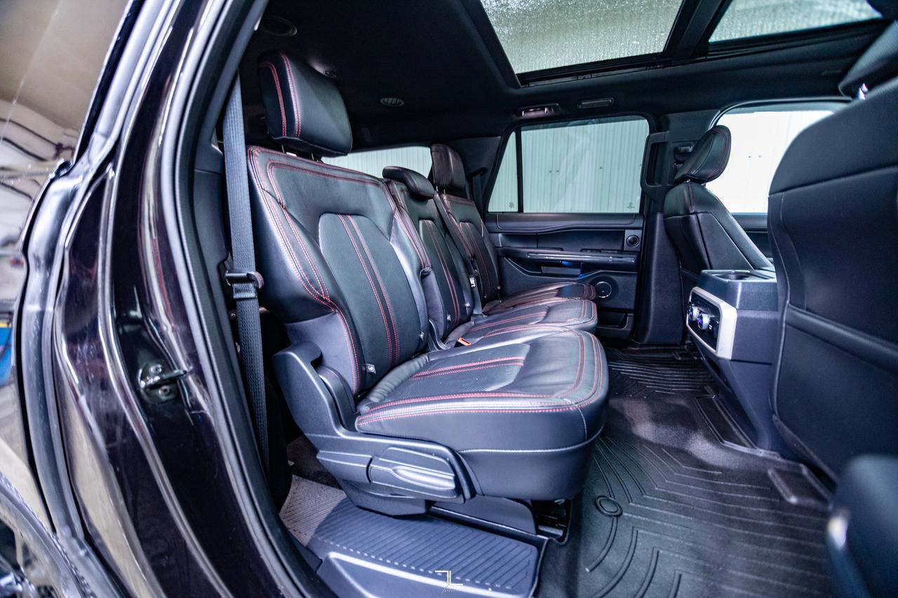 2022 Ford Expedition Max AWD Limited Stealth Edition Leather Roof Nav BCam Red Deer AB