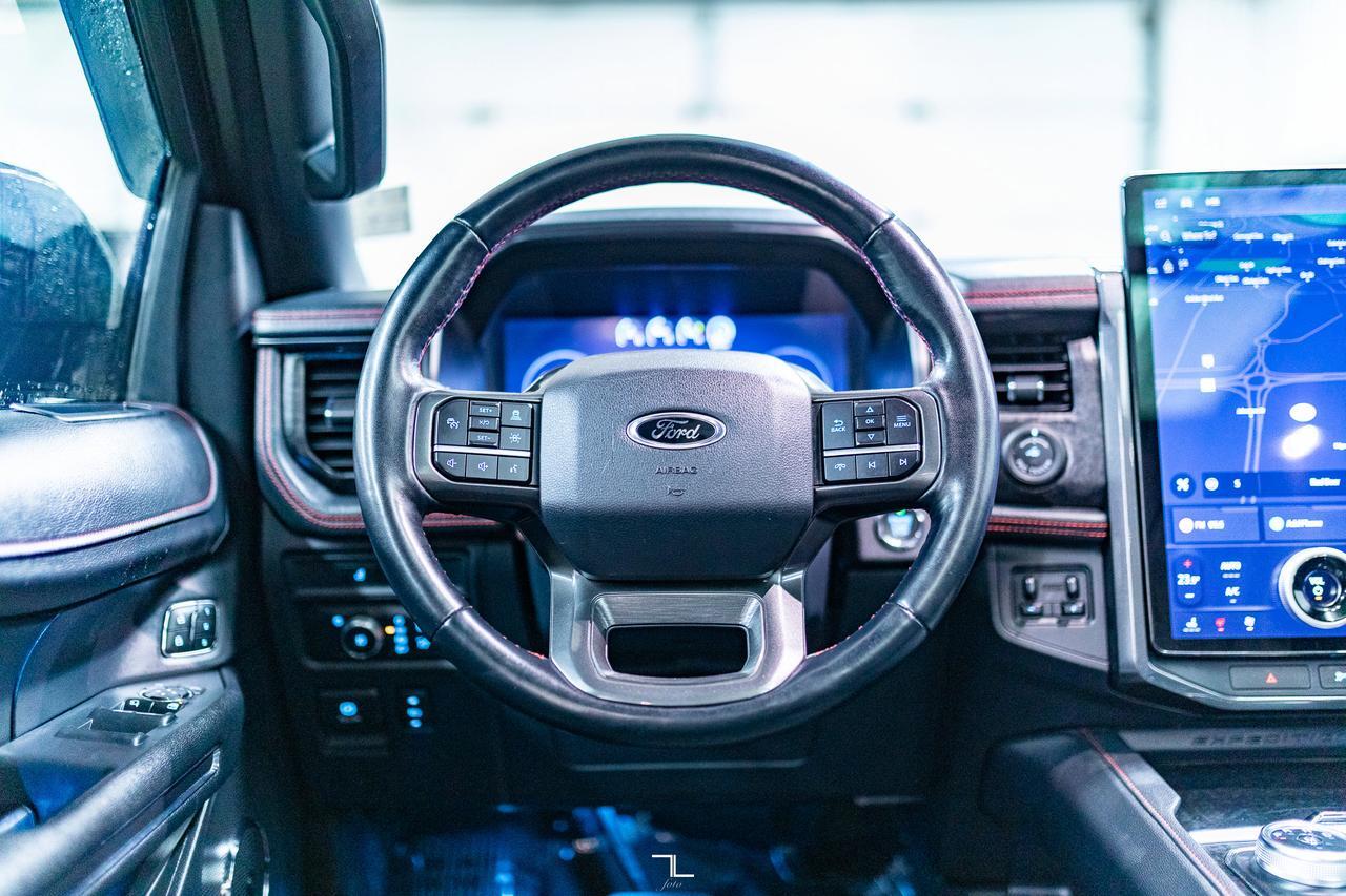 2022 Ford Expedition Max AWD Limited Stealth Edition Leather Roof Nav BCam Red Deer AB