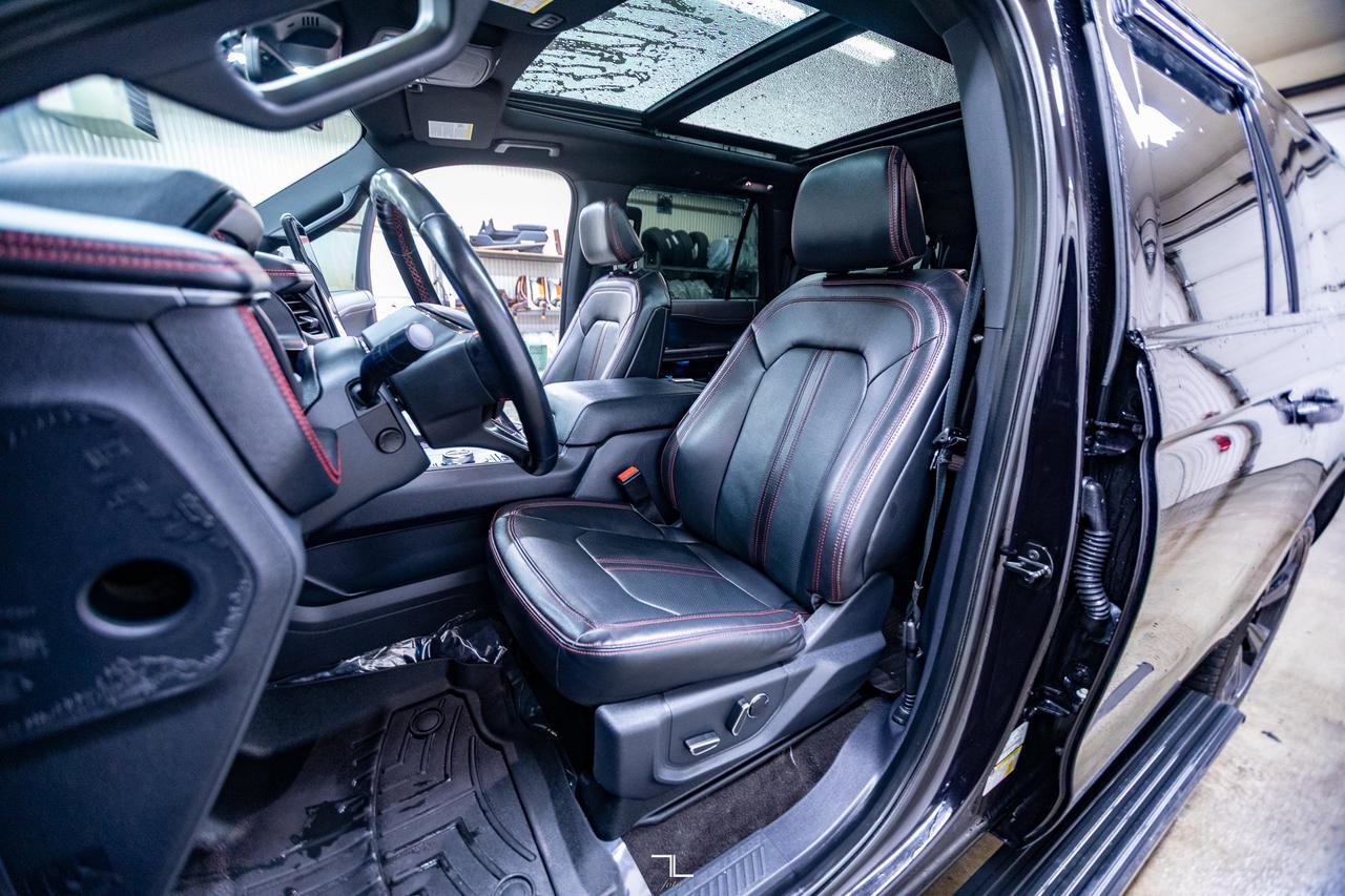 2022 Ford Expedition Max AWD Limited Stealth Edition Leather Roof Nav BCam Red Deer AB