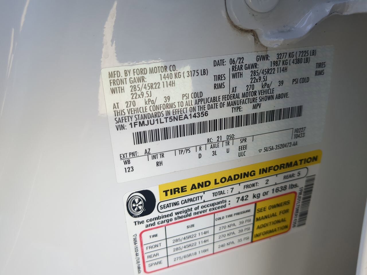 2022 Ford Expedition Platinum Winder GA