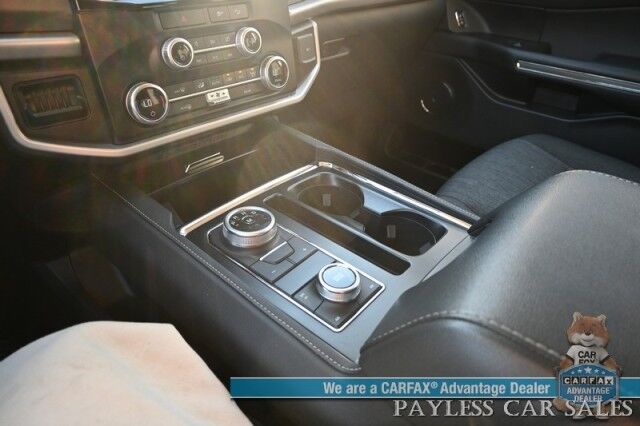 2022 Ford Expedition XLT / 4X4 / Power Driver's Seat / NAV / Lane Departure & Blind Spot Alert / Forward Collision Warning / 3rd Row / Seats 8 / Apple CarPlay & Android Auto / Back Up Camera / Rear Parking Sensors / Tow Pkg / 1-Owner Anchorage AK