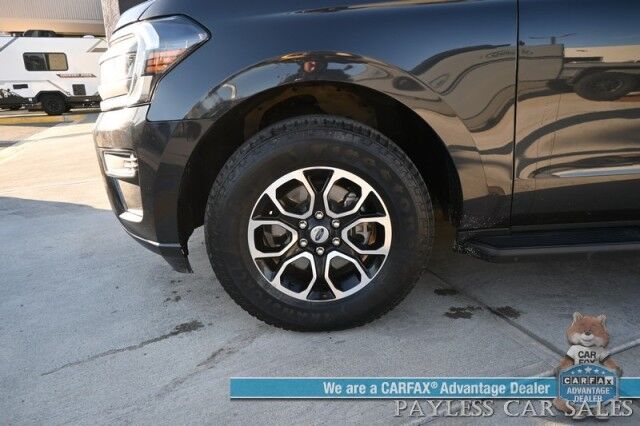 2022 Ford Expedition XLT / 4X4 / Power Driver's Seat / NAV / Lane Departure & Blind Spot Alert / Forward Collision Warning / 3rd Row / Seats 8 / Apple CarPlay & Android Auto / Back Up Camera / Rear Parking Sensors / Tow Pkg / 1-Owner Anchorage AK