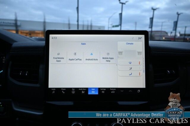 2022 Ford Expedition XLT / 4X4 / Power Driver's Seat / Navigation / Lane Departure & Blind Spot / Forward Collision Warning / 3rd Row / Seats 8 / Apple CarPlay & Android Auto / Back Up Camera / Rear Parking Sensors / Tow Pkg / 1-Owner Anchorage AK