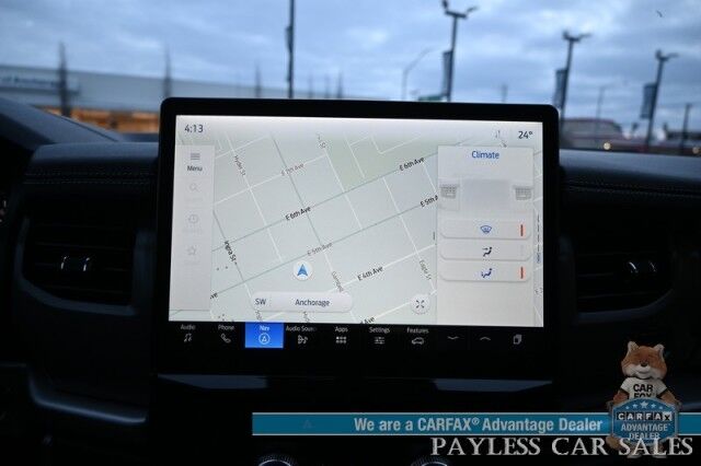 2022 Ford Expedition XLT / 4X4 / Power Driver's Seat / Navigation / Lane Departure & Blind Spot / Forward Collision Warning / 3rd Row / Seats 8 / Apple CarPlay & Android Auto / Back Up Camera / Rear Parking Sensors / Tow Pkg / 1-Owner Anchorage AK