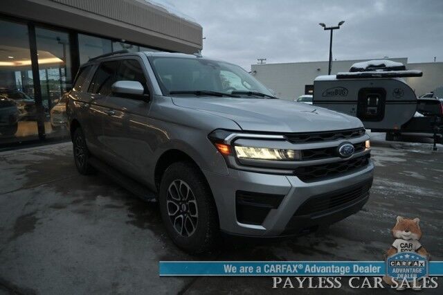 2022 Ford Expedition XLT / 4X4 / Power Driver's Seat / Navigation / Lane Departure & Blind Spot / Forward Collision Warning / 3rd Row / Seats 8 / Apple CarPlay & Android Auto / Back Up Camera / Rear Parking Sensors / Tow Pkg / 1-Owner Anchorage AK