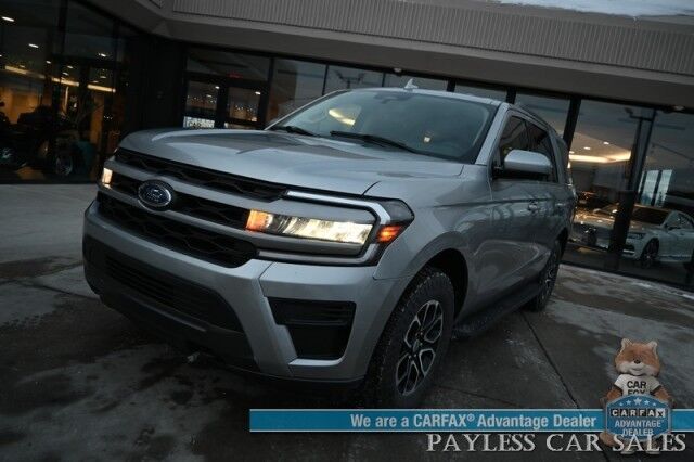 2022 Ford Expedition XLT / 4X4 / Power Driver's Seat / Navigation / Lane Departure & Blind Spot / Forward Collision Warning / 3rd Row / Seats 8 / Apple CarPlay & Android Auto / Back Up Camera / Rear Parking Sensors / Tow Pkg / 1-Owner Anchorage AK