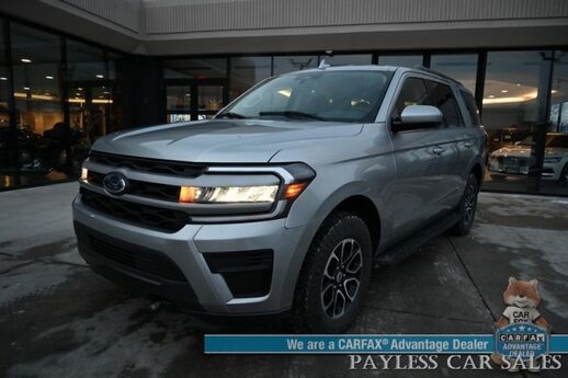 2022 Ford Expedition XLT / 4X4 / Power Driver's Seat / Navigation / Lane Departure & Blind Spot / Forward Collision Warning / 3rd Row / Seats 8 / Apple CarPlay & Android Auto / Back Up Camera / Rear Parking Sensors / Tow Pkg / 1-Owner Anchorage AK