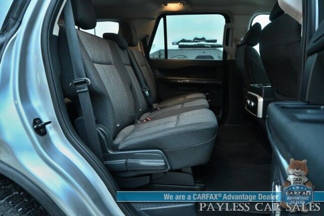 2022 Ford Expedition XLT / 4X4 / Power Driver's Seat / Navigation / Lane Departure & Blind Spot / Forward Collision Warning / 3rd Row / Seats 8 / Apple CarPlay & Android Auto / Back Up Camera / Rear Parking Sensors / Tow Pkg / 1-Owner Anchorage AK