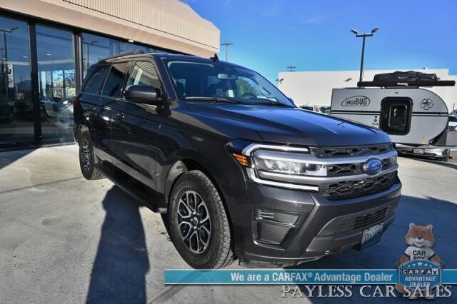 2022 Ford Expedition XLT / 4X4 / Power Driver's Seat / Navigation / Lane Departure & Blind Spot / Forward Collision Warning / 3rd Row / Seats 8 / Apple CarPlay & Android Auto / Back Up Camera / Rear Parking Sensors / Tow Pkg / 1-Owner Anchorage AK