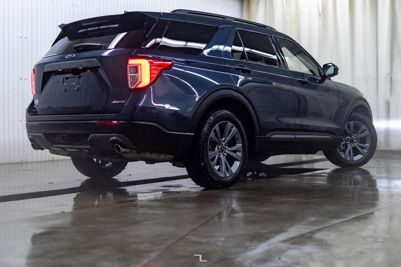 2022 Ford Explorer AWD XLT Leather Roof Nav BCam Red Deer AB