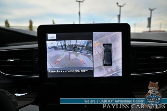 2022 Ford Explorer Limited / 4X4 / Auto Start / Heated & Cooled Leather Seats / Heated Steering / NAV / Adaptive Cruise / Lane Depart & Blind Spot / 360 Cam / Rear Captain Chairs / 3rd Row / Seats 6 / Block Heater / New Tires / 1-Owner Anchorage AK