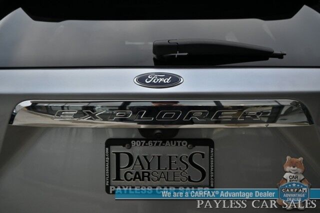 2022 Ford Explorer Limited / 4X4 / Auto Start / Heated & Cooled Leather Seats / Heated Steering / NAV / Adaptive Cruise / Lane Depart & Blind Spot / 360 Cam / Rear Captain Chairs / 3rd Row / Seats 6 / Block Heater / New Tires / 1-Owner Anchorage AK