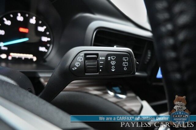 2022 Ford Explorer Limited / 4X4 / Auto Start / Heated & Cooled Leather Seats / Heated Steering / NAV / Adaptive Cruise / Lane Depart & Blind Spot / 360 Cam / Rear Captain Chairs / 3rd Row / Seats 6 / Block Heater / New Tires / 1-Owner Anchorage AK