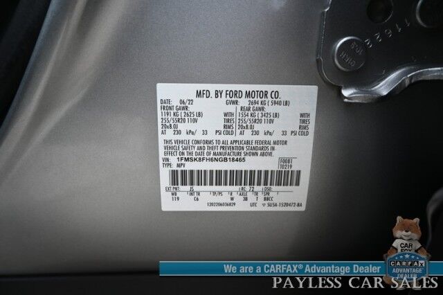 2022 Ford Explorer Limited / 4X4 / Auto Start / Heated & Cooled Leather Seats / Heated Steering / NAV / Adaptive Cruise / Lane Depart & Blind Spot / 360 Cam / Rear Captain Chairs / 3rd Row / Seats 6 / Block Heater / New Tires / 1-Owner Anchorage AK 2022 Ford Explorer Limited / 4X4 / Auto Start / Heated & Cooled Leather Seats / Heated Steering / NAV / Adaptive Cruise / Lane Depart & Blind Spot / 360 Cam / Rear Captain Chairs / 3rd Row / Seats 6 / Block Heater / New Tires / 1-Owner Anchorage AK